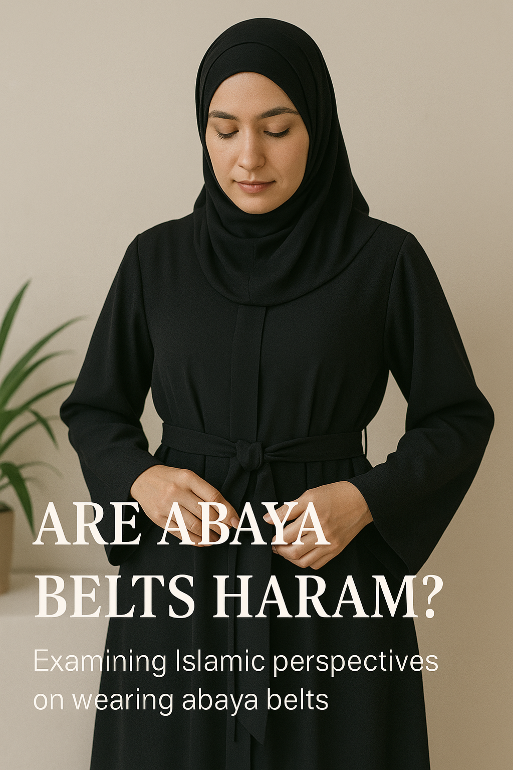 Are Abaya Belts Haram?