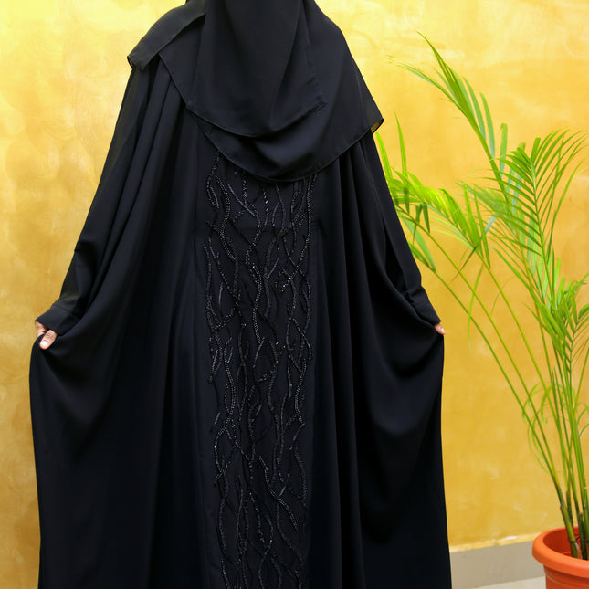 Farasha Abaya with Full Hand Embroidery