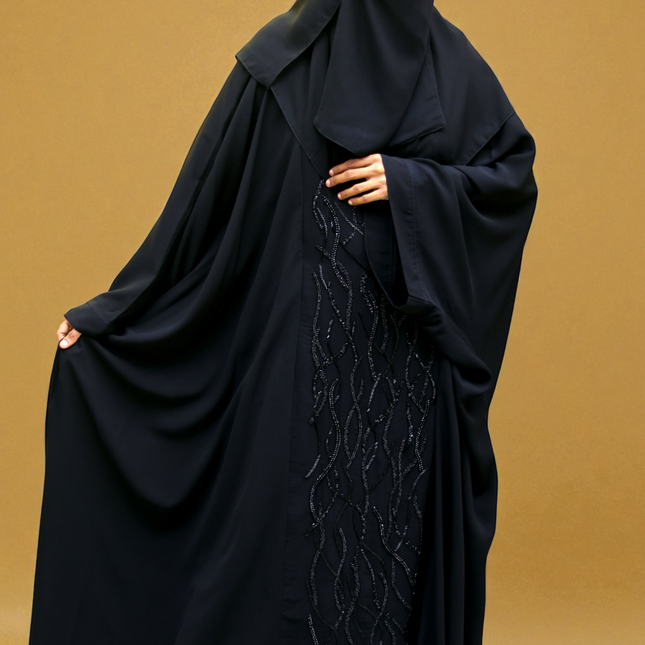 Farasha Abaya with Full Hand Embroidery