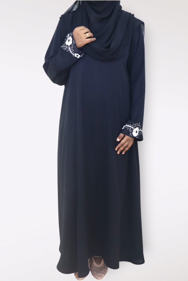 Black Kaftan / Butterfly Abaya - Black Kaftan / Butterfly Abaya