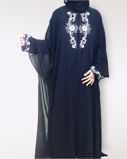 Black Kaftan / Butterfly Abaya - Black Kaftan / Butterfly Abaya